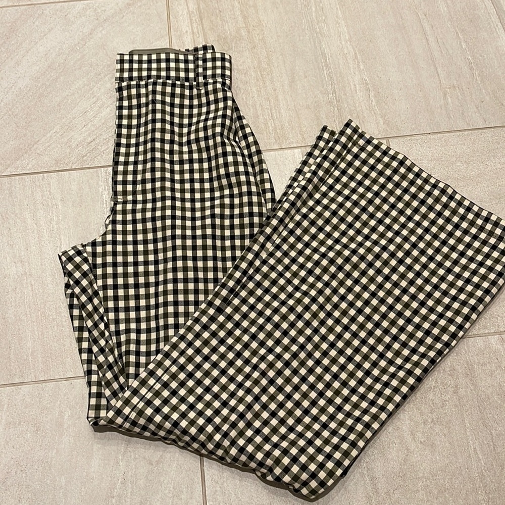 Size 4 free people Jules pant (green and black)